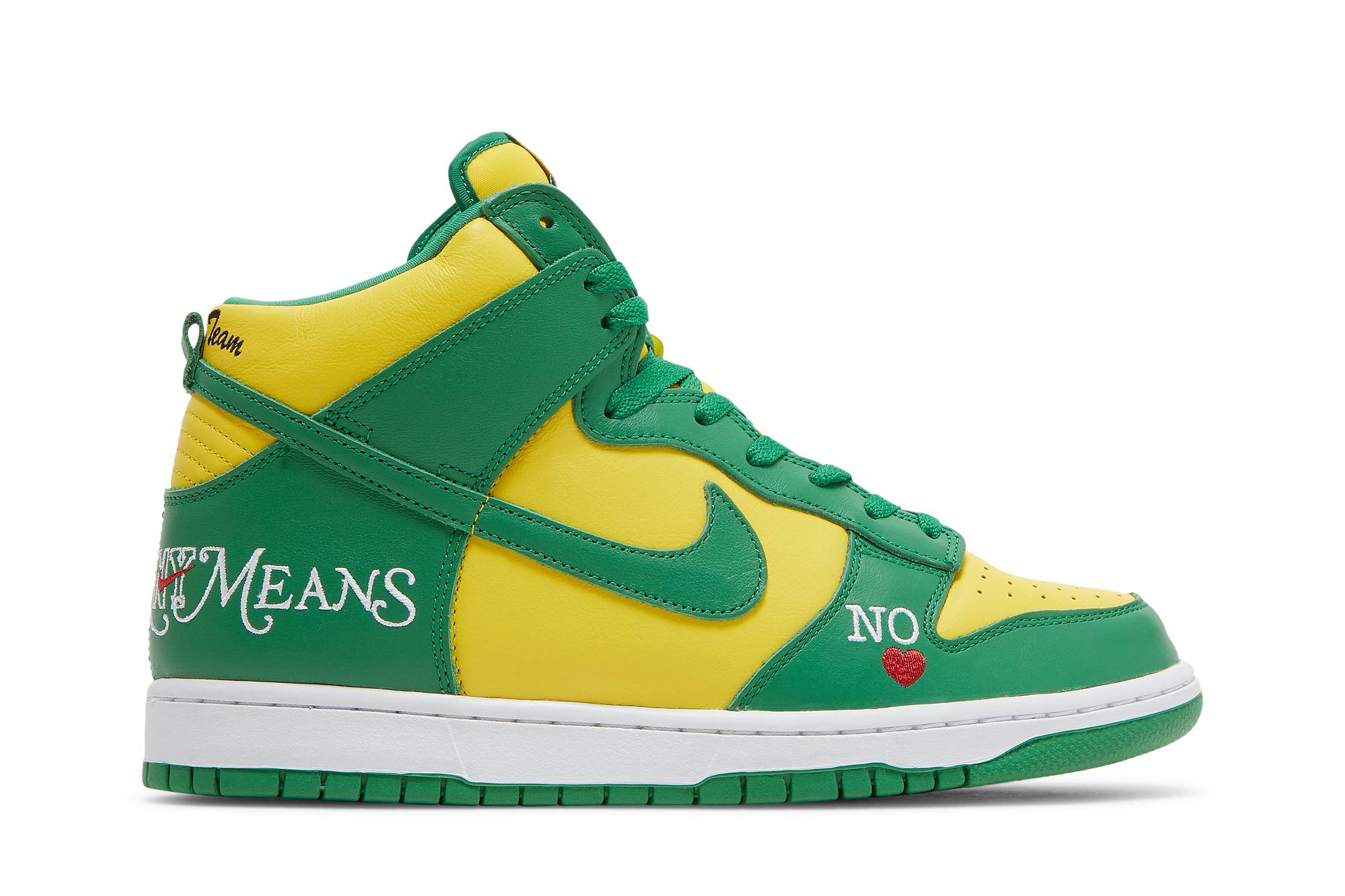 Nike SB Dunk Highx Supreme 'By Any Means Brazil' DN3741-700  LHousse Store-8