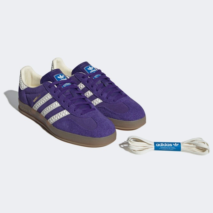 adidas Originals Gazelle Indoor 'Purple White' IF1806-2