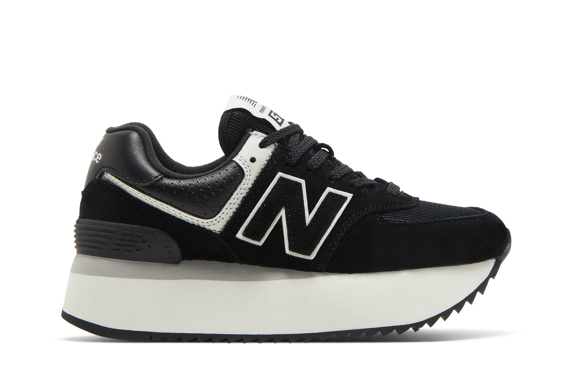 New Balance 574+ 'Black White' WL574ZAB-7