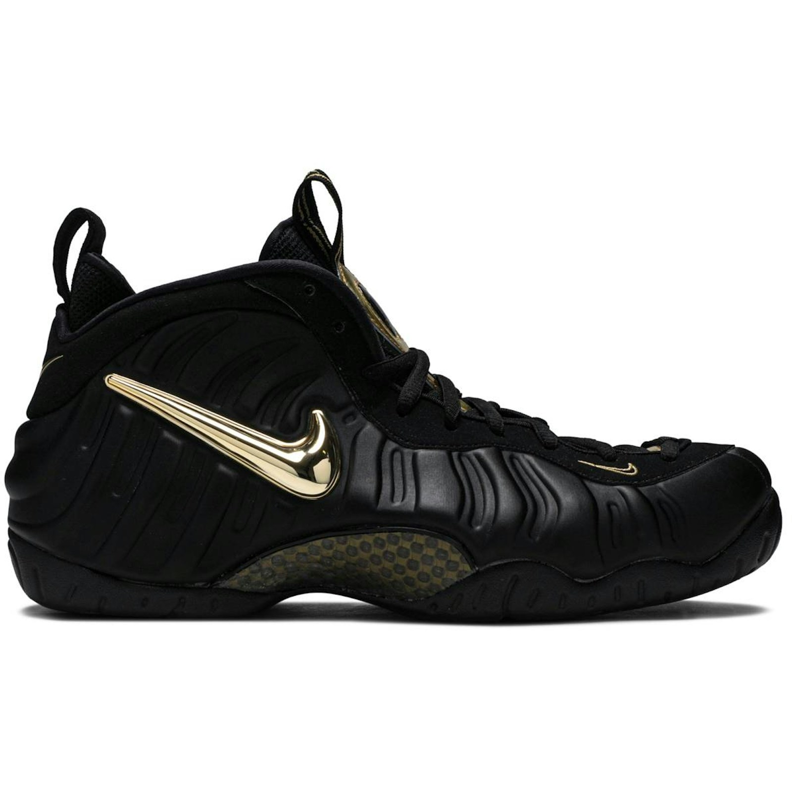 Nike Air Foamposite Pro 'Black Metallic Gold' 624041-009-8