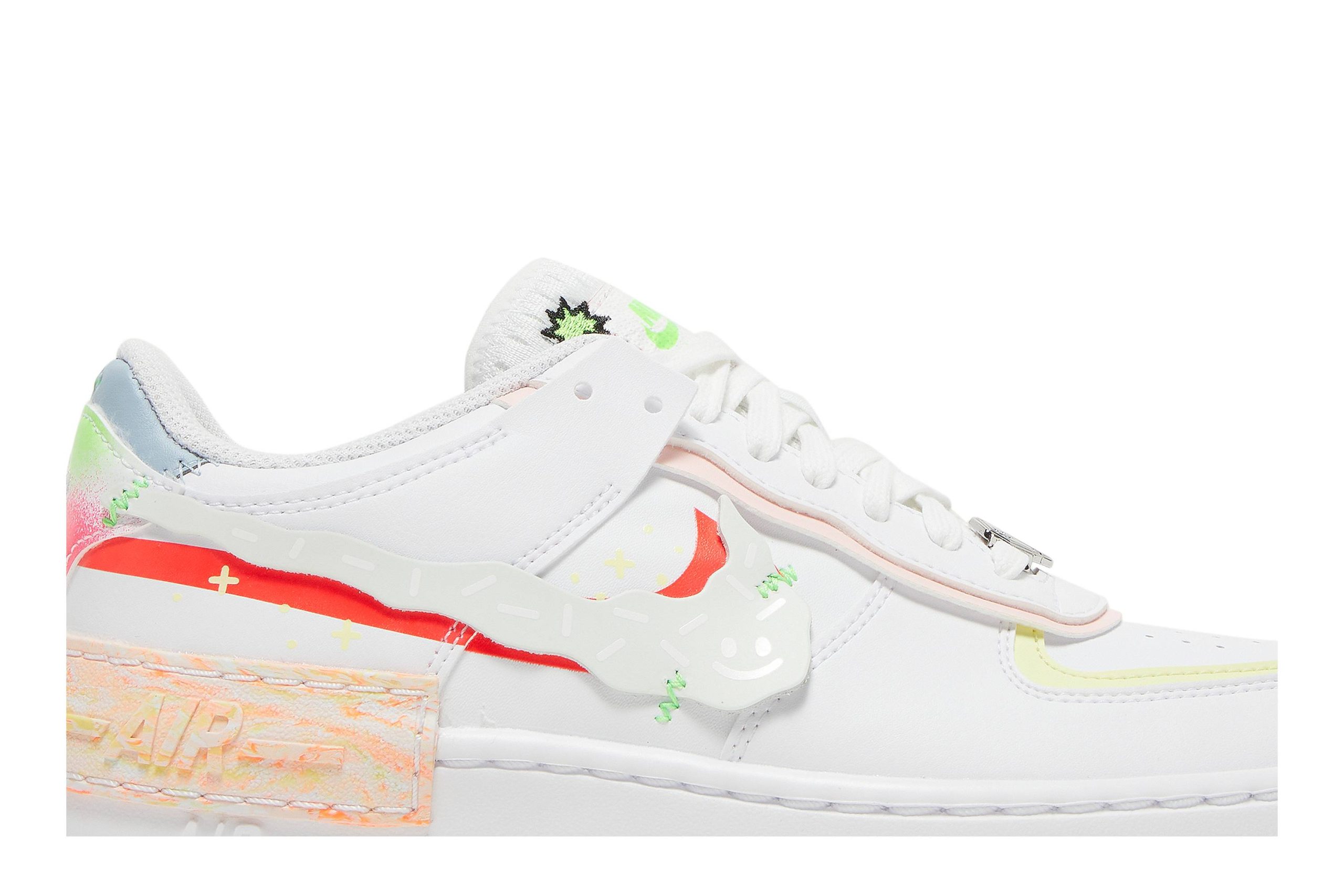 Nike Air Force 1 Low 'Shadow White Pink Orange' DV1364-111-7