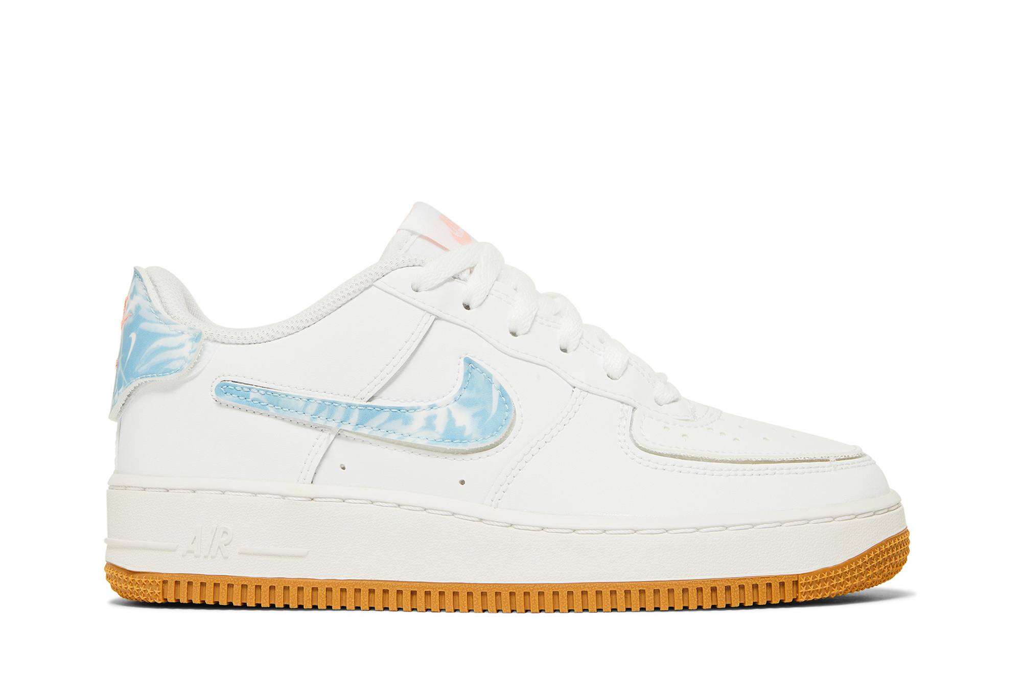 Nike Air Force 1/1 Low 'White Bleached Coral Gum' DM1020-100-8