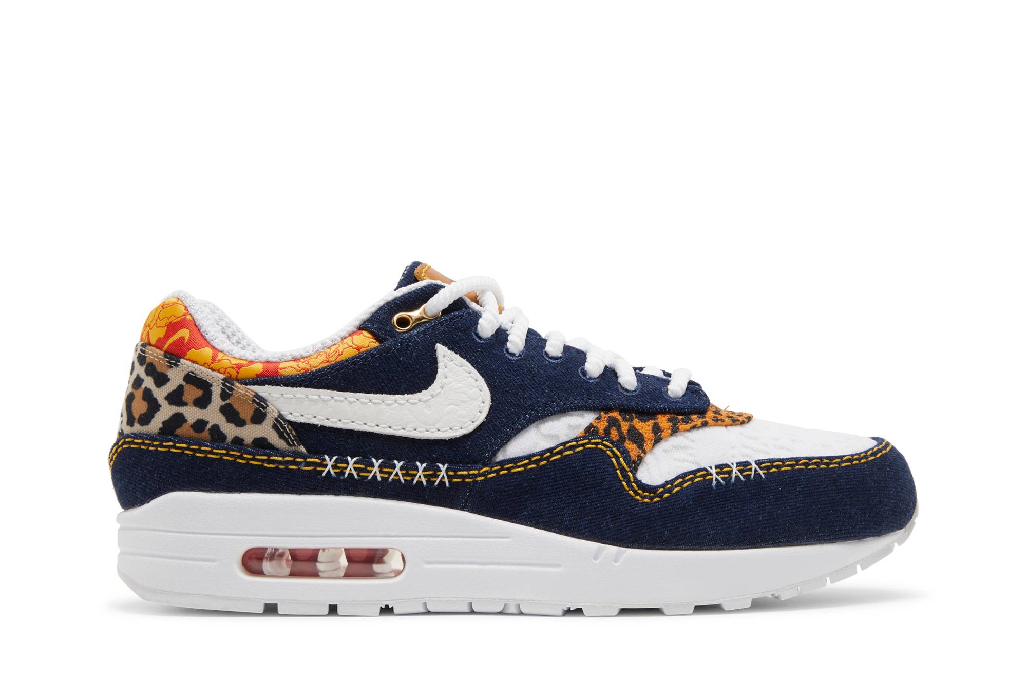 Nike Air Max 1 Premium 'Denim Leopard' FJ4452-432-8