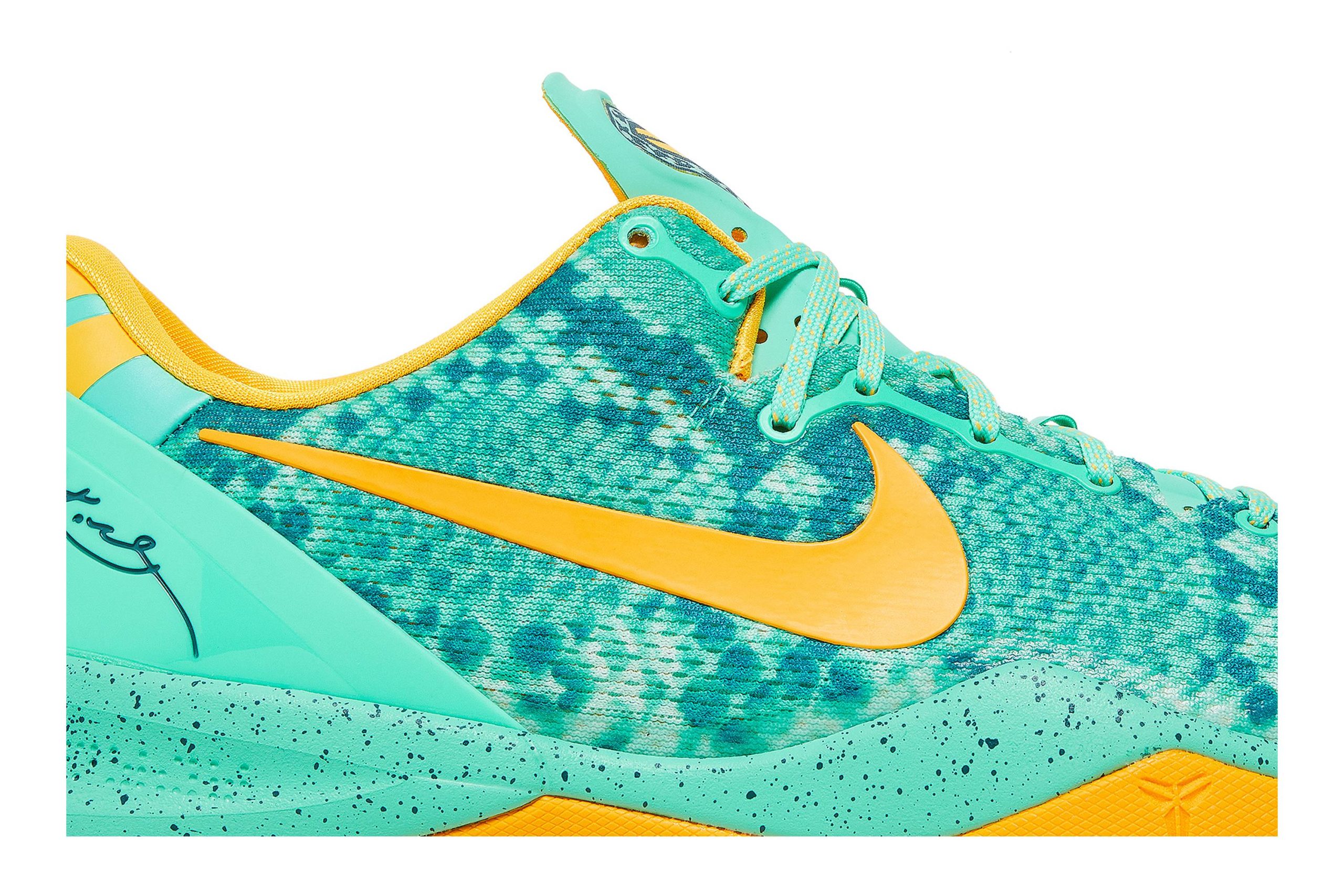 Nike Kobe 8 System Green Glow Laser Orange 555035-304-7